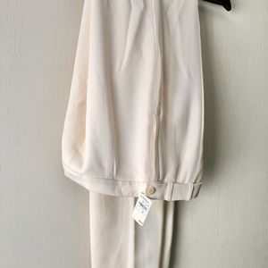 NEW with Tags, Armani Collezioni, Woman’s Cream Pants, Size 6